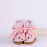UGG Mini Bailey Bow Customizable Seashell Pink