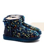 UGG Classic Mini Sparkles Miracle Blue