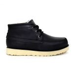 UGG MENS CAMPOUT CHUKKA LEATHER BLACK