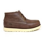 UGG MENS CAMPOUT CHUKKA LEATHER CHOCOLATE
