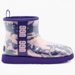 UGG CLASSIC CLEAR MINI MARBLE VIOLET NIGHT