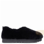 UGG Hailey Fluff Slippers Black