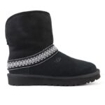 UGG Classic Short Crescent Black