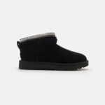 UGG Ultra Mini Maxi Curly Boot Black