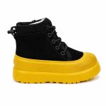 UGG Kids Hybrid Neumel Zip Black Summer Wheat
